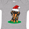 thumbnail image 4 of Inktastic Christmas Dachshund Dog Santa Boys or Girls Baby Bodysuit, 4 of 5