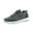 Gray, variant on Men's Casual Comfort Walking Shoes Ultralight Flats Non-Slip Hook & Loop Fashion Sneakers Summer Running Breathable Soft Shoes Gray 39(US-7.5)