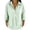 Green, variant on Cotton Linen Tops for Women Striped Long Sleeve Tops Soft Loose Fit Casual Fashion T-Shirt Tops for Holiday Daily Wear by Gbobgt Blue L