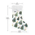 thumbnail image 2 of Ryvnso Christmas Stockings Christmas Tree Pattern 17.7" Large Stocking Decoration 1 Pack, 2 of 7