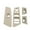 Beige 4PCS Set, variant on RHD Car Interior Door Window Switch Lifter Cover Panel Trim For BMW 5 Series G30 G31 F90 2017-2020 525 528 530 540