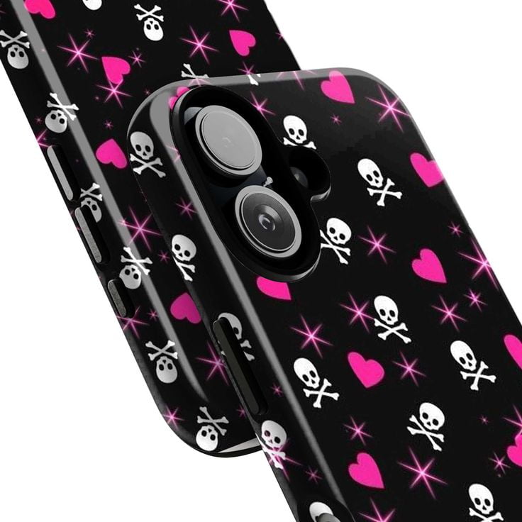Y2K Skull and Hearts Phone Case, Black Emo Punk Rock Protective Cover with Pink Stars, Cute Gothic Grunge iPhone Case for iPhone 17 16 15 14 13 12 11 Pro Plus Mini - Walmart.com Y2K Skull and Hearts Phone Case, Black Emo Punk Rock Protective Cover with Pink Stars, Cute Gothic Grunge iPhone Case for iPhone 17 16 15 14 13 12 11 Pro Plus Mini - Walmart.com
