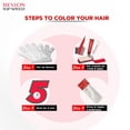 thumbnail image 5 of Revlon Top Speed Hair color Women, Brownish Black 68 |No ammonia | With Ginseng root extract and mother of pearl, 5 of 5