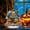 *YY New-C, variant on Halloween Pumpkin Ghost House Decoration 2D Acrylic Bedroom Desktop Gift for Halloween Festive Home Accents