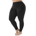 thumbnail image 5 of Stretch Is Comfort Women's Cotton/Spandex Plus Size Leggings, 5 of 6