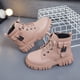 thumbnail image 5 of Botas cortas de moda para niñas, botas Martin versátiles para niños, mochila escolar sencilla para niños, dos botas de algodón, 5 of 6