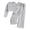 Grey, variant on Youth Athletic Tracksui𝘁s Girls Boys 2 Piece Outfit Sweatsuit Cropped Sweatshirts and Pleated Baggy Sweatpants Casual Dressy