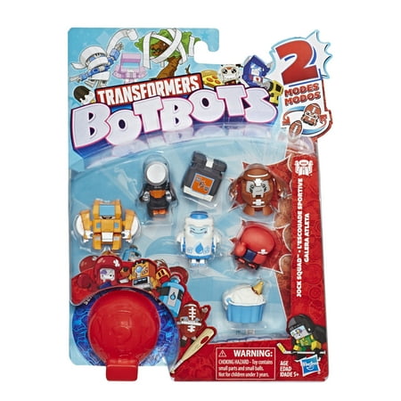 Transformers BotBots Toys Series 1 Jock Squad 8-Pack Collectible Figures