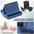 thumbnail image 6 of KDD Tablet Pillow Stand, iPad Tablet Stand Foldable Adjustable Holder with Stylus Mount for Desk Bed Couch and Lap, Blue, 6 of 9