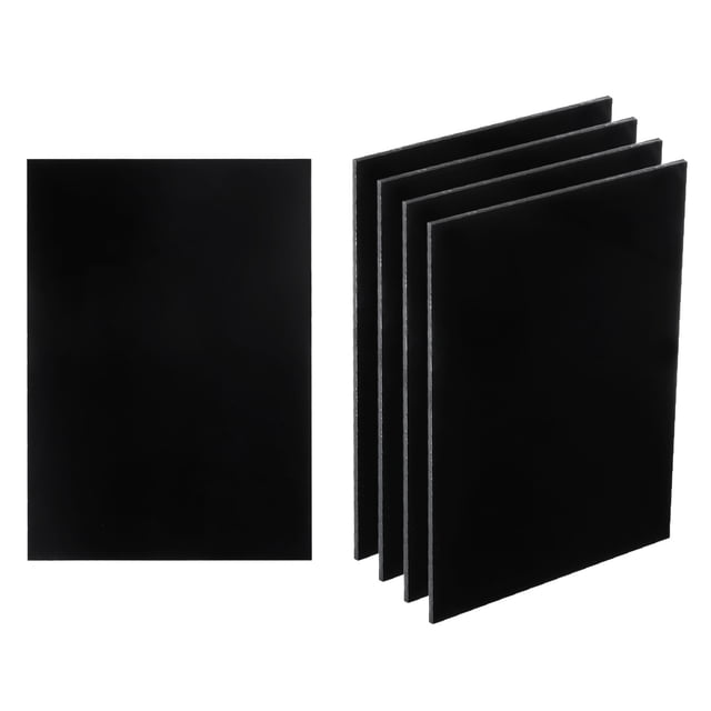 Uxcell 2pcs Welding Lens 7" x 5" Shade 8 Glass Replacement Lens Black
