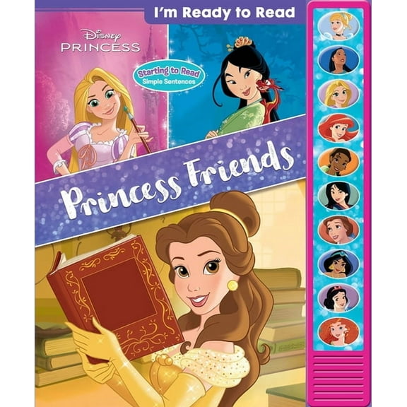 Disney Princess: Princess Friends I'm Ready to Read Sound Book, (Paperback)