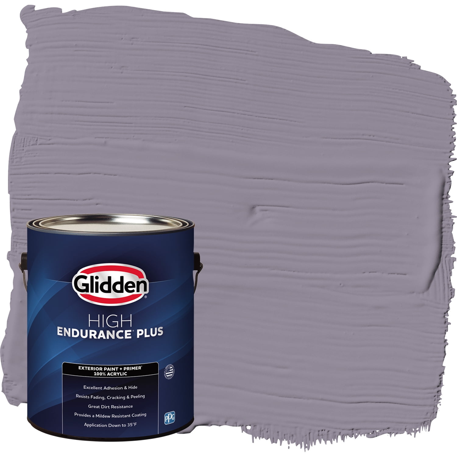 Glidden HEP Exterior Paint + Primer Tin Lizzie, Satin, 1 Gallon
