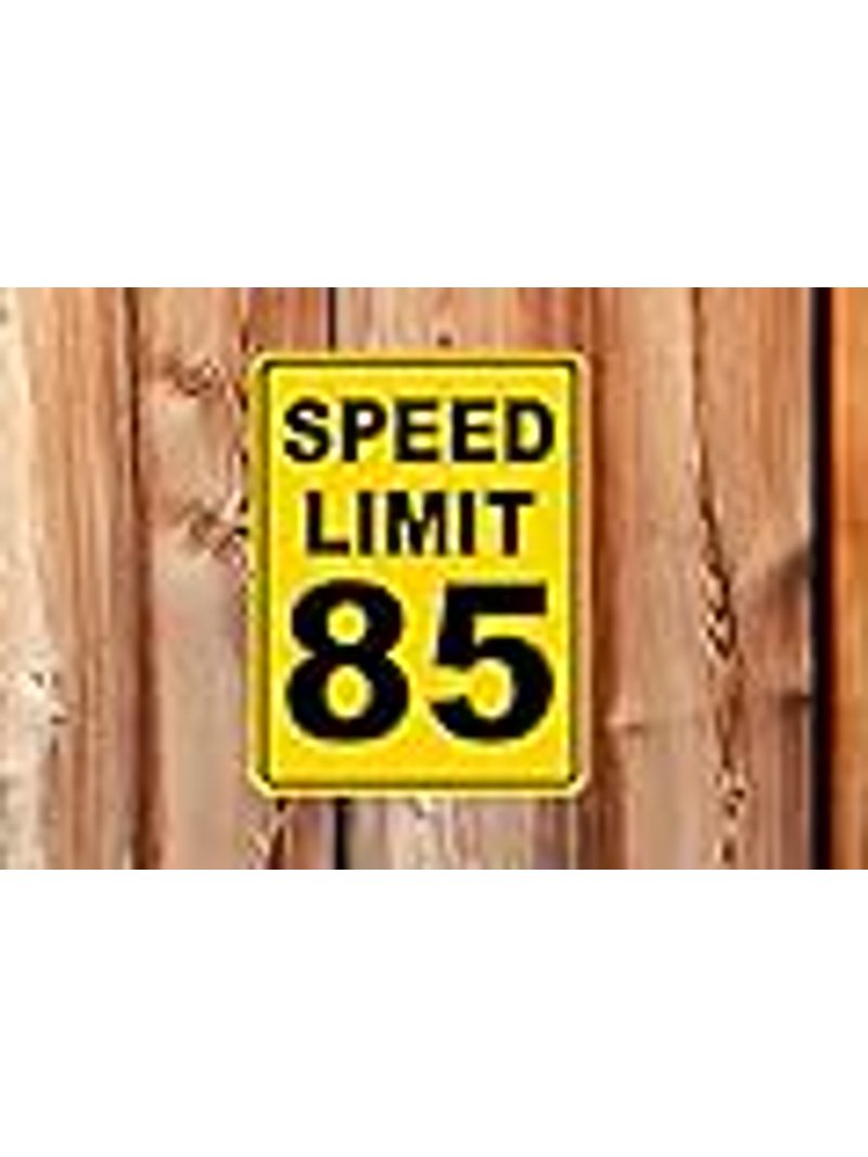 未開封】 MEMI/SPEED LIMIT Speed Limit 55 kmh - Wall Sign
