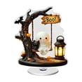 thumbnail image 2 of Halloween Decorations Indoor Clearance, 2D Halloween Spinning Acrylic Tabletop Figurine – Cute Ghost 360-Degree Rotating Ornament, for Mantel, Shelf, Desk & Halloween Gifts (B), 2 of 6
