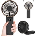 thumbnail image 1 of Ventilador portátil Peiyuu de 4000 mAh, recargable, 6 velocidades, 1 of 7