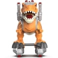 thumbnail image 2 of Dinosaur Ride On Push Car for Little Kids, Battery Operated Push & Ride Electric Foot-to-Floor Sliding Rideable Toy Scooter with Music, Light & Smoke for Toddlers, 2 of 5