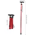 thumbnail image 4 of Aluminum Alloy Folding Hiking Pole, Telescopic Hiking Pole, Non-Slip Hiking Pole (Hiking Poles), 4 of 5
