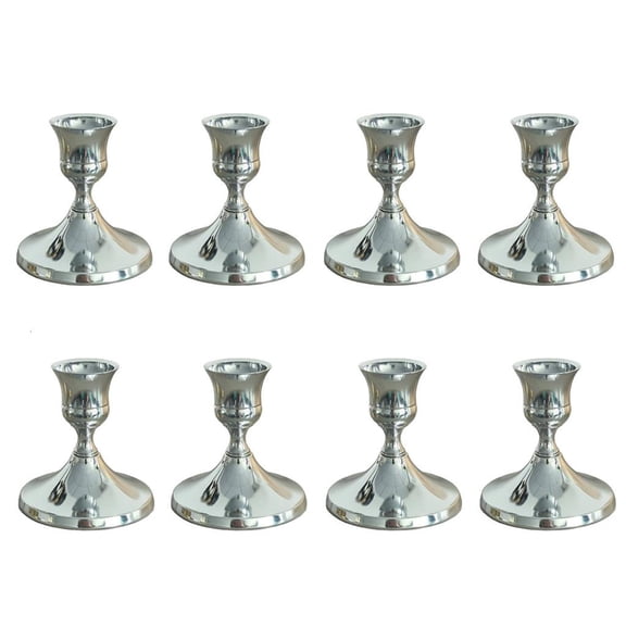 YIGSECU Taper Candle Stick Holders Metal Iron Candlestick Holders Decorative Candle Stand