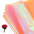 thumbnail image 1 of Uxcell Papel de Envoltura de Flores, Embalaje de Ramo de Plástico Iridiscente de Doble Cara, Suministros para Floristas a Prueba de Agua, Manualidades DIY Champagne, 1 of 7