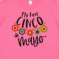 thumbnail image 4 of Inktastic My First Cinco De Mayo Flowers Boys or Girls Baby T-Shirt, 4 of 5