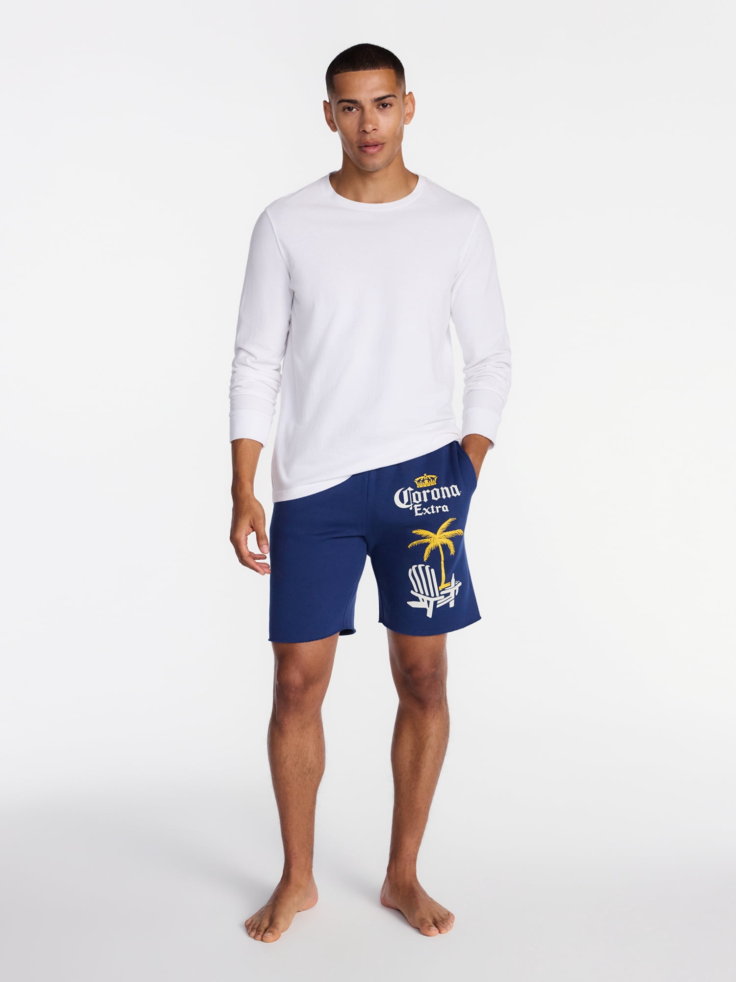 Corona Men's Sleep Shorts, Sizes S-2XL