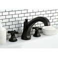 thumbnail image 3 of Kingston Brass KS4325PKX Duchess Two-Handle Deck Mount Roman Tub Faucet, Oil Rubbed Bronze, 3 of 6