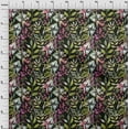 thumbnail image 4 of oneOone Georgette Viscose Pink Fabric Leaves Sewing Craft Projects Fabric Prints By Yard 42 Inch Wide-RX, 4 of 5