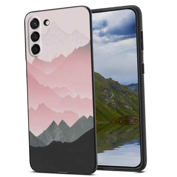 Compatible with Samsung Galaxy S23 Phone Case, Mountains-14 Case Men Women, Flexible Silicone Shockproof Case for Samsung Galaxy S23