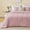 Dusty Pink, variant on Sleep Zone 145gsm Luxury Jersey-Knit Comforter Set, Ultra Soft All Season Bedding, Twin/Twin-XL Black