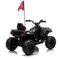 thumbnail image 5 of Ambifirner 24V Kids Ride On Toy, 4-Wheeler Quad ATV Play Car w/160W Motors, 3 Speed Setting, LED Lights, Music, 2 Seater Electric Off-Road Power Vehicle, 5 of 9