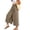 #02 Coffee 【Mix & Match: Stock Up on Your Favorite Colors】, variant on Women's High-Waisted Slit Pants With Pockets, Loose Casual Thin Fit, Elastic Waistband, Side Pockets, Soft Polyester, Relaxed Summer | TruHer,Black L