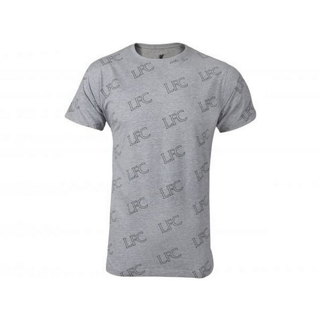 Liverpool FC Mens Repeat Logo T-Shirt