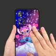 thumbnail image 5 of Anime Stitch Cute Disney For Xiaomi Redmi Note 12 12S Turbo 11 11T 11S 10 10S 9 8 8T 7 Pro Plus 5G Black Phone Case Cover, 5 of 5