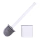 thumbnail image 1 of Cepillo de inodoro de silicona, kit de cepillo de limpieza de inodoro de silicona con cepillo de pared suave. Se puede colocar al lado de un inodoro estrecho. Adepaton LN-0296, 1 of 7