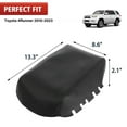 thumbnail image 3 of KBH Center Console Armrest Cover Replacement for 2010-2023 Toyota 4Runner Accessories, Anti-Scratch Leather Trim Interior, Car Arm Rest Skin Upholstery, Black, 3 of 8