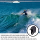 thumbnail image 4 of Sonducket Gorros de buceo ajustables, ligeros, bloqueador solar, gorro de natación de Color sólido, resistente al desgaste, protección para la cabeza, Deportes acuáticos Negro Sonducket OD029082-03, 4 of 6