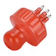 thumbnail image 5 of Portable Scalp Applicator Hair Scalp Massaging Brush with Scale for Thinning Hair Hair LossRed, 5 of 5