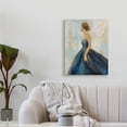 thumbnail image 2 of Stupell Industries Young Woman Blue Dress Soft Focus Pose,24 x 30,Designed by K. Nari, 2 of 6