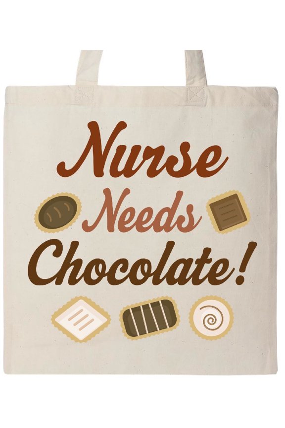 Nures Needs Chocolate Tote Bag Natural One Size