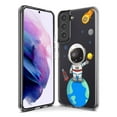 thumbnail image 3 of Mundaze - Case for Samsung Galaxy S24 Plus Slim Shockproof Hard Shell Soft TPU Heavy Duty Protective Phone Cover - Cute Astronaut, 3 of 5