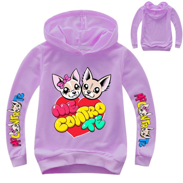 Sudadera con capucha para niños, ME CONTRO TE, camisetas con capucha de dibujos animados, abrigo para niños, ropa para bebés y niñas, atuendo para niños pequeños de 2 a 15 años, 7T Gao Jinjia LED