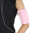 thumbnail image 3 of NIBOLOG Wrist Wallet Soft Unisex Portable Polyester Wrist Wallet Storage Pouch for Running, 3 of 8