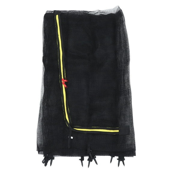 Black Trampoline Safety Net with High-Strength PP Material for Home Use and Long-term Reliability