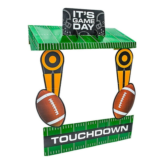 Fun Express Football Tabletop Hut Decorating Kit - 5 Pc.