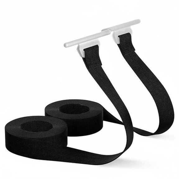Dickly 2 Pack RV Awning Strap Pull Down Ribbon Nylon Reinforced Strength for RV Campsite Setup