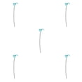 thumbnail image 1 of kurtrusly Wedding Decor With Simulated Calla - Choose Variety Of Colors And Styles With High 3D And Simulation Durable PU jewelry Blue 5PCS, 1 of 6
