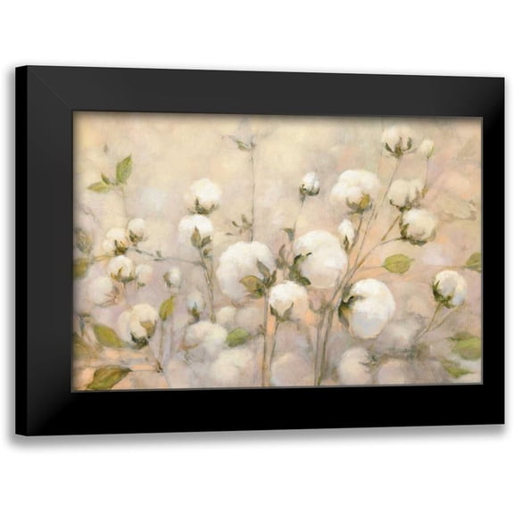Purinton, Julia 14x11 Black Modern Framed Museum Art Print Titled - Cotton Field