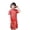 v#19Red26, variant on Toddler Girls Dresses Cute Floral Pattern Embossed Flowy Short Sleeve High Neck Knee Length Side Slit Smooth for Summer Outdoor Picnics Cozy Playwear,Pink,18-24 Months