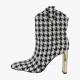 thumbnail image 2 of Jessica Simpson Xovira Women's Boots Black/White Size 7.5 M, 2 of 8