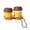 C, variant on Coffee Cup Keychain - Mini 2-Cup Coffee Carrier Charm Key Ring with Lobster Clasp, Compact Size, Silicone Material for Bag Decor, Coffee Lover Gift & Daily Accessory